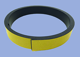 Self-adhesive magnetic tape